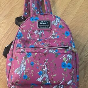 Loungefly Star Wars Pink and Blue Backpack